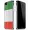 Italy Flag Distressed iPhone SE (2nd & 3rd Gen) Clear Case
